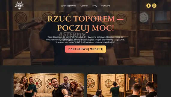 Сайт ASTERFIX на ПК