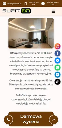 Сайт SufitON на мобільному