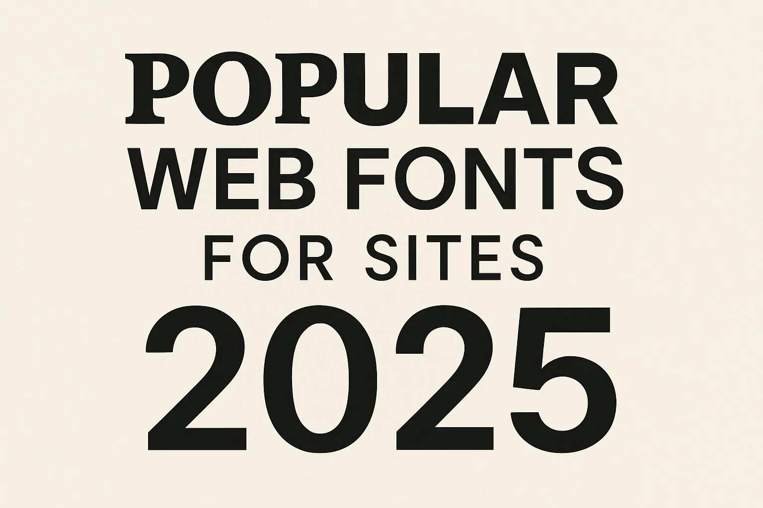 Popularne fonty