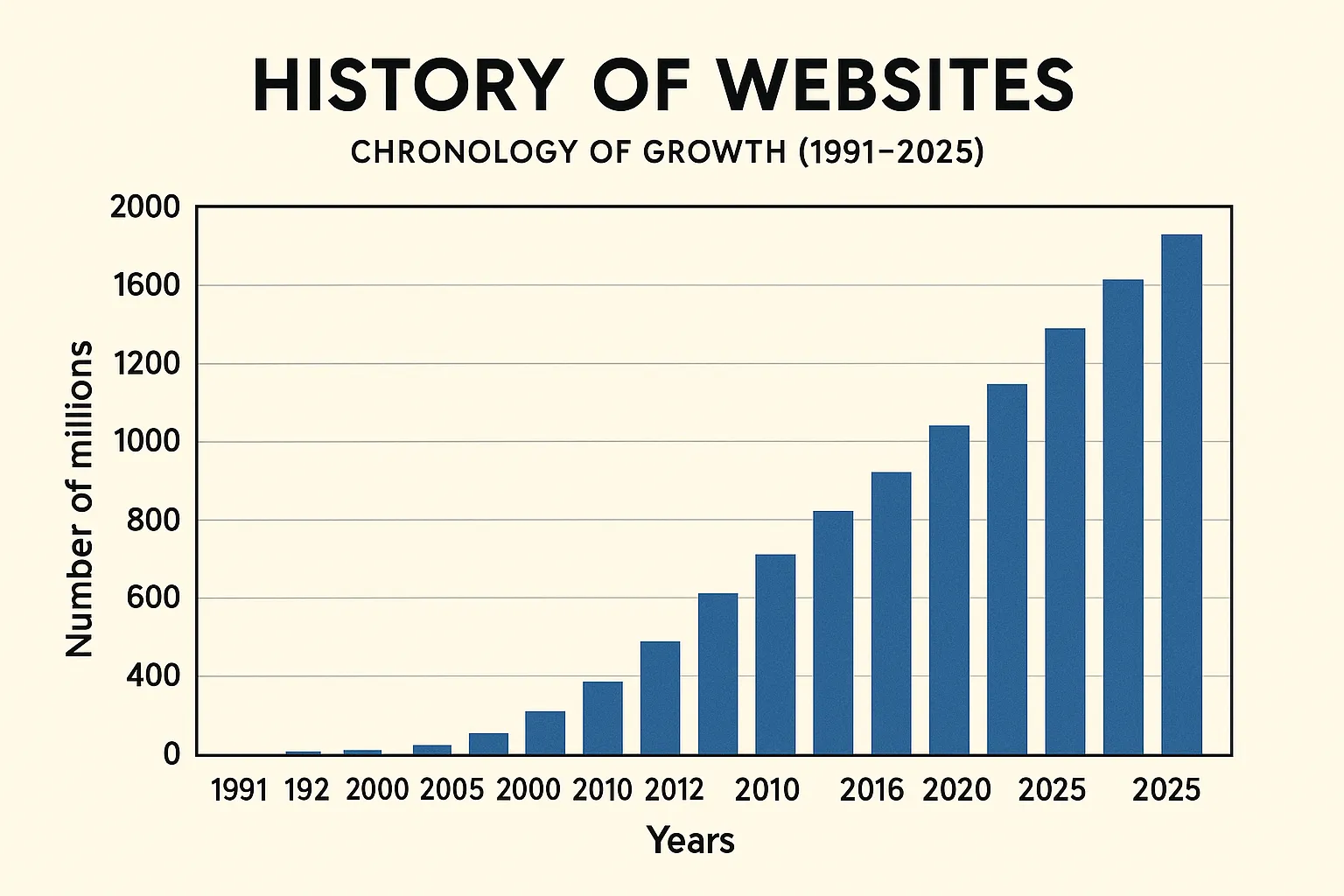 Historia stron internetowych